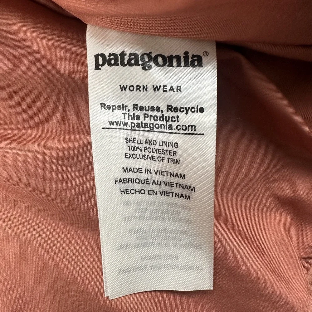 Patagonia Women's Los Gatos‎ Vest Fuzzy Fleece Zip Sleeveless Size Large Jacket